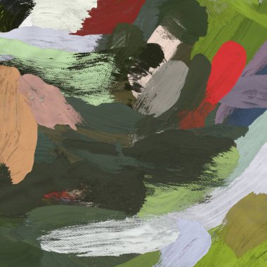 El yapımı tuvale yağlı boya. Soyut sanat dokusu. Renkli doku. Modern sanat eserleri. Yağlı boya darbeleri. Fırça darbeleri. Modern sanat. Çağdaş sanat. Sanatsal tuval.