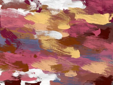 suluboya ile kırmızı çiçek arkaplanı