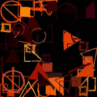 modern soyut geometrik desen arka plan