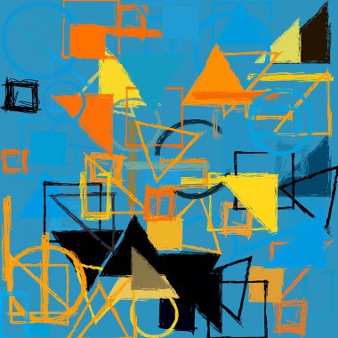 modern soyut geometrik desen arka plan