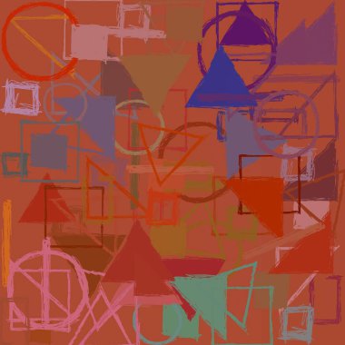 modern soyut geometrik desen arka plan