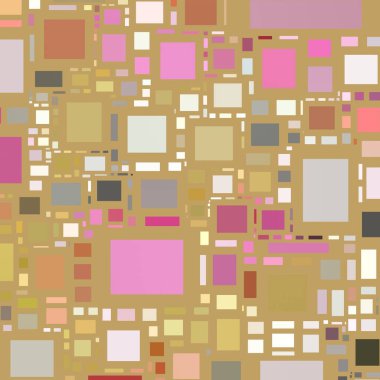 Soyut sanat dokusu. Kareler ile renkli doku. Modern sanat eserleri. Renkli görüntü