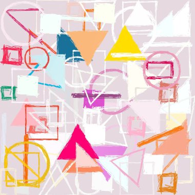 modern soyut geometrik desen arka plan