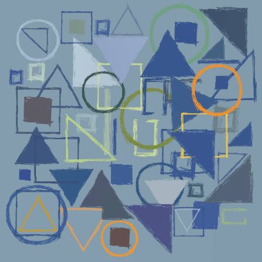 Geometrik desenli soyut arkaplan