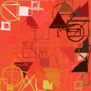 modern soyut geometrik desen arka plan