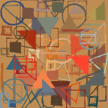 modern soyut geometrik desen arka plan