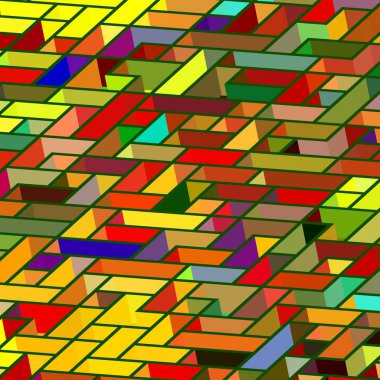 Geometrik desenli soyut doku