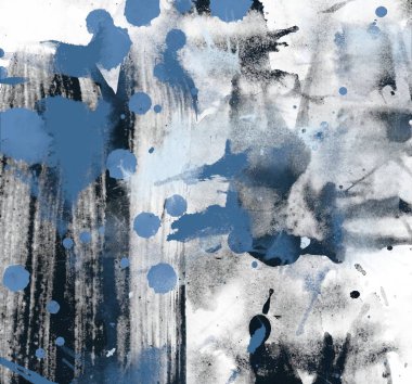 grunge desensoyut suluboya darbeleri ve lekeleri