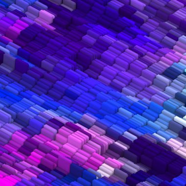 3 boyutlu illüstrasyon. Web modern fon. Renkli desen. Soyut geometrik şekiller. arkaplan.