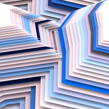 3 boyutlu illüstrasyon. Web modern fon. Renkli desen. Soyut geometrik şekiller. arkaplan.