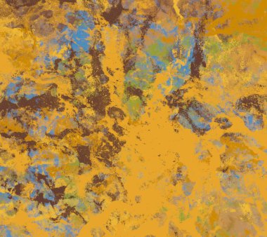 Arkaplanda soyut renkli lekeler