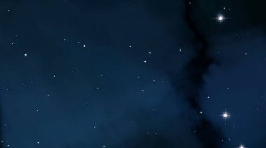 Derin uzay yıldız alanı. Evren yıldızlarla ve gazla dolu. çok uzak bir evren çizimi. 