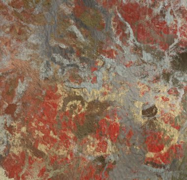 Eski taş duvarın dokusu