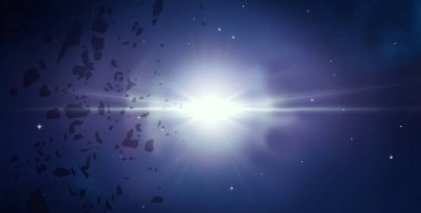 kozmos astronomi arka plan, evren