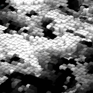 3 boyutlu illüstrasyon. Web modern fon. Renkli desen. Soyut geometrik şekiller. arkaplan.