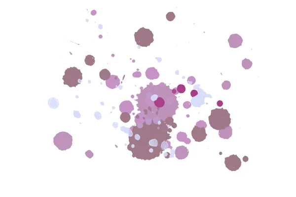 Illustratie Kleurrijke Inkt Spatten Verf Splatters Heldere Achtergrond — Stockfoto