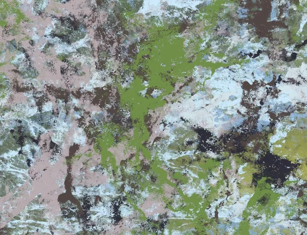 metin için alan ile arka planda soyut renkli lekeler