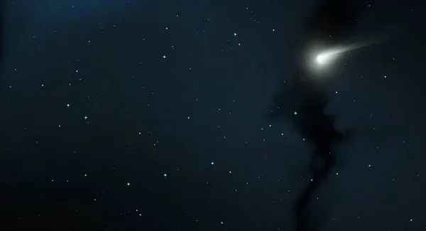 Mélyűri Csillagmező Univerzum Tele Van Csillagokkal Gázzal Távoli Kozmosz Illusztráció — Stock Fotó