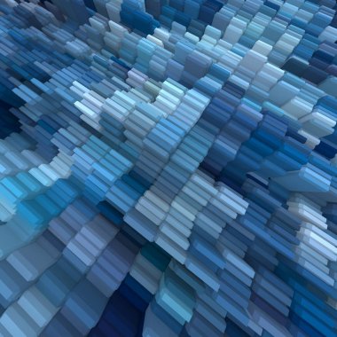 3 boyutlu illüstrasyon. Web modern fon. Renkli desen. Soyut geometrik şekiller. arkaplan.