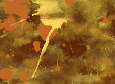 boya darbeleri ile soyut suluboya grunge zemin