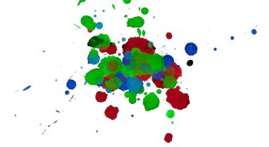 damla ile soyut renkli arka plan