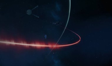 parlaklık ile renkli soyut gökyüzü arka plan