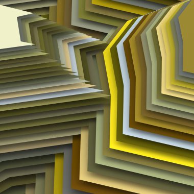 3 boyutlu illüstrasyon. Web modern fon. Renkli desen. Soyut geometrik şekiller. arkaplan.