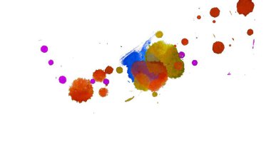 damla ile soyut renkli arka plan