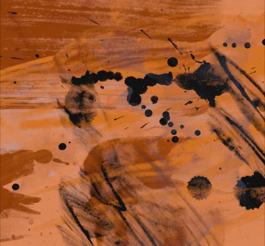 soyut suluboya fırça darbeleri grunge zemin 