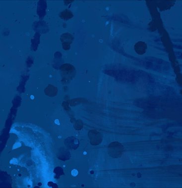 soyut suluboya darbeleri ve fırçalar deseni