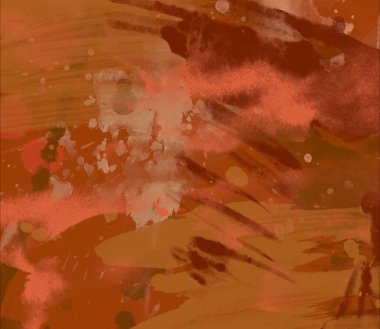 soyut suluboya fırça darbeleri grunge zemin 