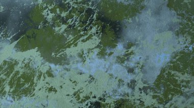 Metin için yeri olan boya lekeleriyle soyut arkaplan