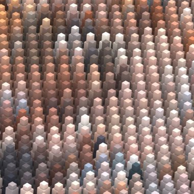 3 boyutlu illüstrasyon. Web modern fon. Renkli desen. Soyut geometrik şekiller. arkaplan.