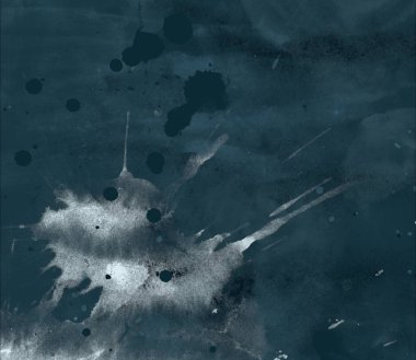 boya lekeleri ile soyut suluboya grunge desen