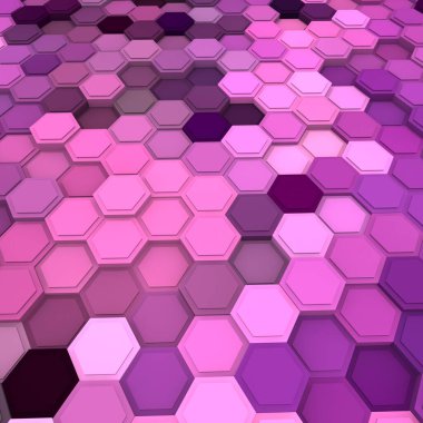 3 boyutlu illüstrasyon. Web modern fon. Renkli desen. Soyut geometrik şekiller. arkaplan.