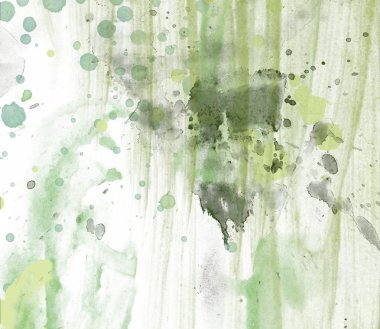 boya lekeleri ile soyut suluboya grunge desen