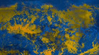 Metin için yeri olan boya lekeleriyle soyut arkaplan