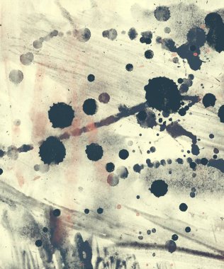 parlak soyut suluboya darbeleri ve lekeleri ışık tonlarında arka plan desen