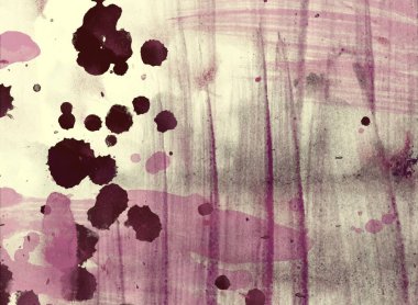 boya lekeleri ile soyut suluboya grunge desen