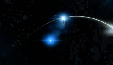 Soyut alan koyu arka plan  