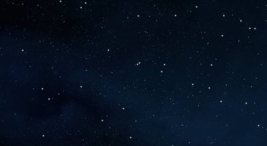 Derin uzay yıldız alanı. Evren yıldızlarla ve gazla dolu. çok uzak bir evren çizimi. 