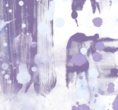 boya lekeleri ile soyut suluboya grunge desen