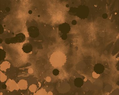 boya lekeleri ile soyut suluboya grunge desen
