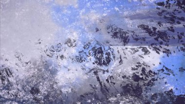 Boya lekeleriyle soyut arkaplan 