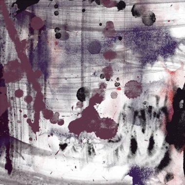boya lekeleri ile soyut suluboya grunge desen