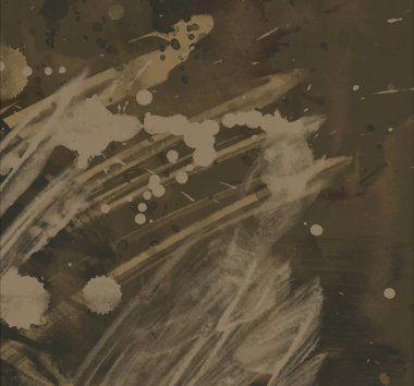 boya lekeleri ile soyut suluboya grunge desen