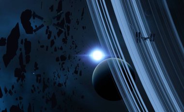 parlaklık ile karanlık alan soyut duvar kağıdı