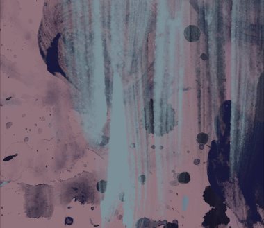 boya lekeleri ile soyut suluboya grunge desen