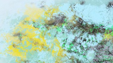Metin için yeri olan boya lekeleriyle soyut arkaplan