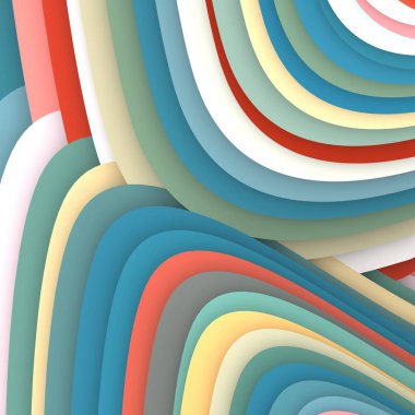 3 boyutlu illüstrasyon. Web modern fon. Renkli desen. Soyut geometrik şekiller. arkaplan.